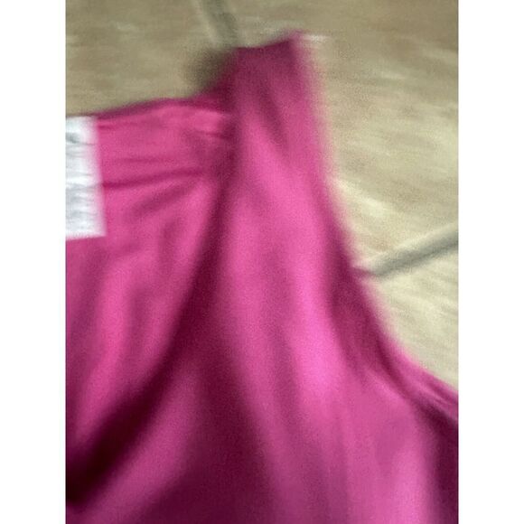 NWT Yogalicious M L Two Piece Outfit Set Top Shorts Raspberry Rose Soft - Picture 6 of 7